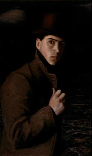 Self-Portrait, ca. 1900 (Clarence Hinkle)  (1880-1960)  Santa Barbara Museum of Art, CA,  1961.13
